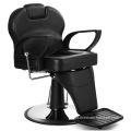 Cadeira de barbeiro moderna, cadeira de barbeiro reclinável